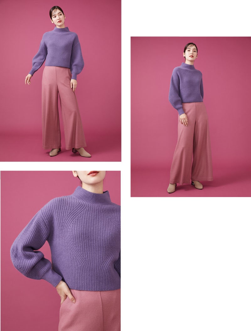 【Wool cashmere knit】