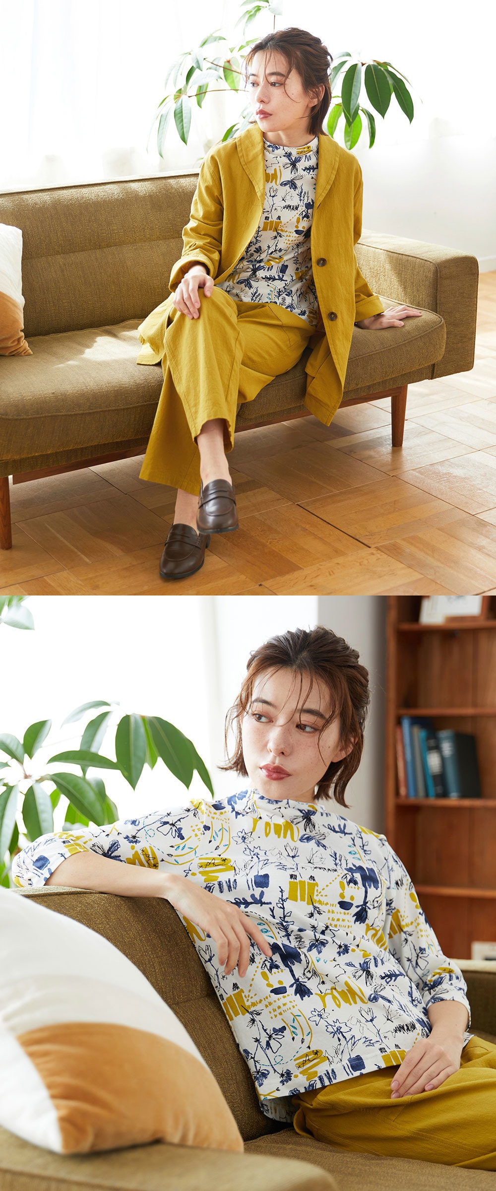 アーティスティックなポップ柄