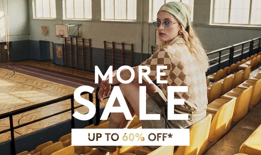UP TO 60% OFF*