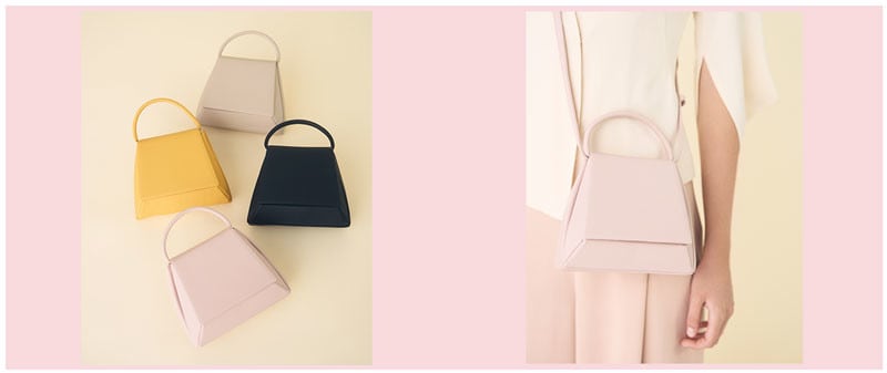 Mini geometric bag