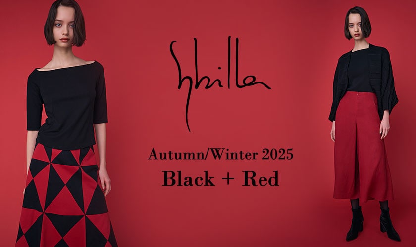 Sybilla Autumn/Winter 2025 - Black + Red - 