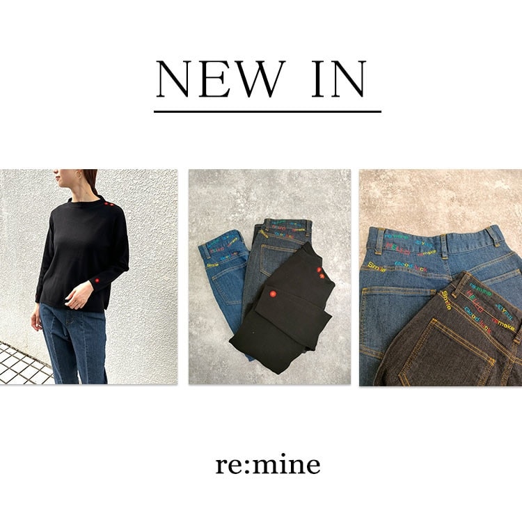 ＼brotherコラボ／ミシンで有名なbrotherの刺繍ミシンを使用して1点ずつ制作【NEW ARRIVAL】