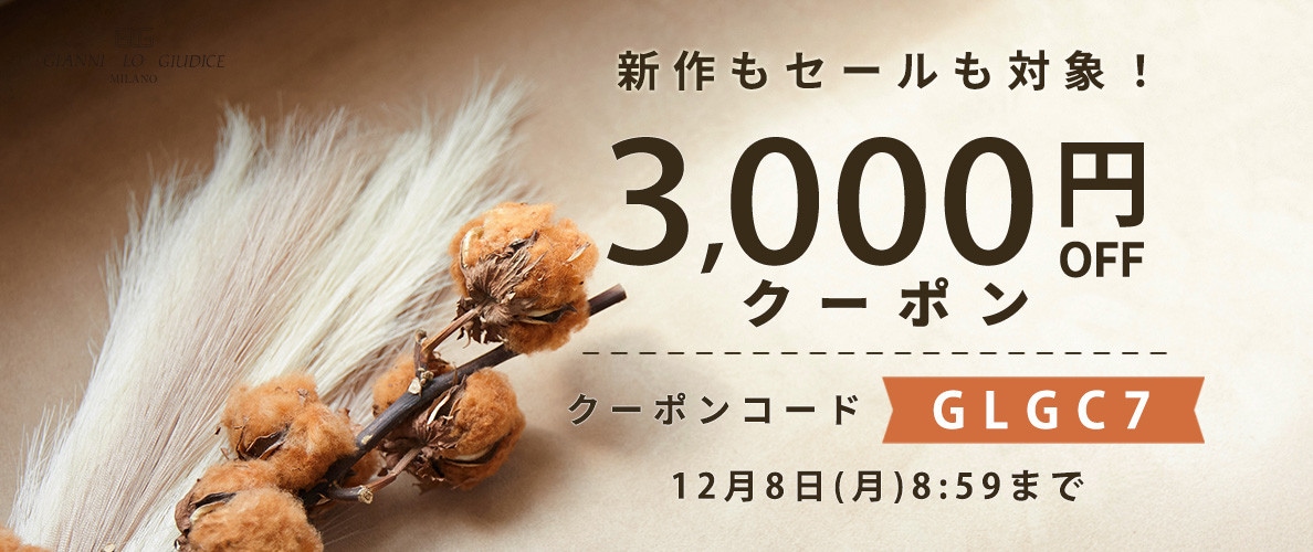 【全品対象】3,000円オフクーポン！期間中何度でも利用可能！