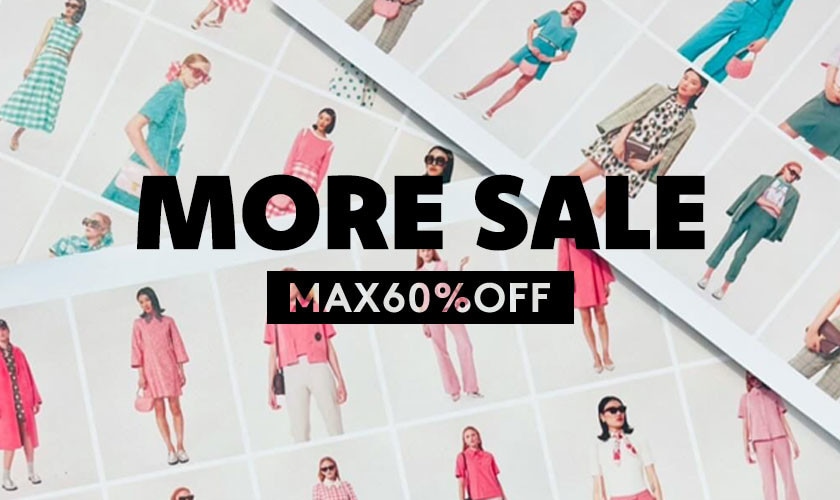 MAX60%OFF MORE SALE