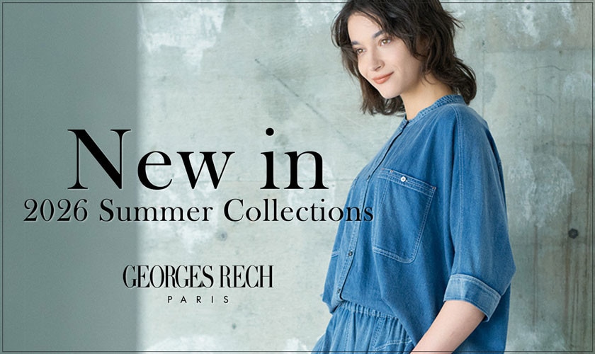 GEORGES RECHの新作をCheck