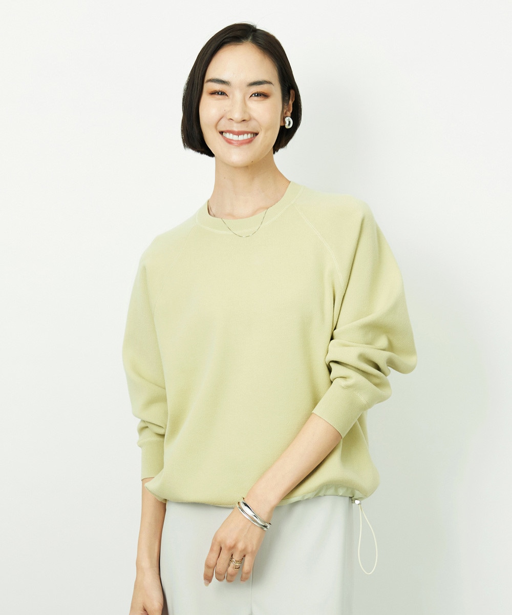 【NEW】ドロストラグランニットプルオーバー