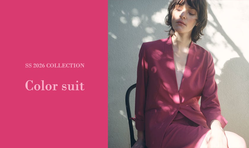【S SYBILLA】SS26 - Color suit - 
