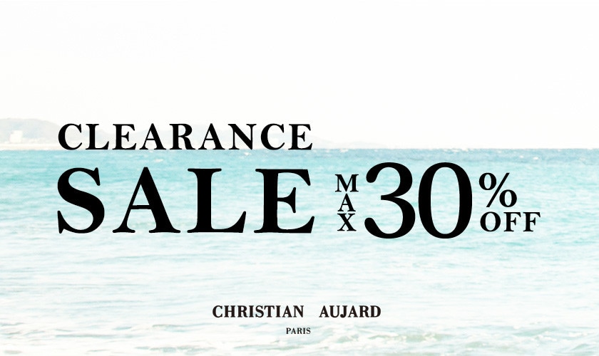 【今季の人気アイテム多数】CLEARANCE SALE