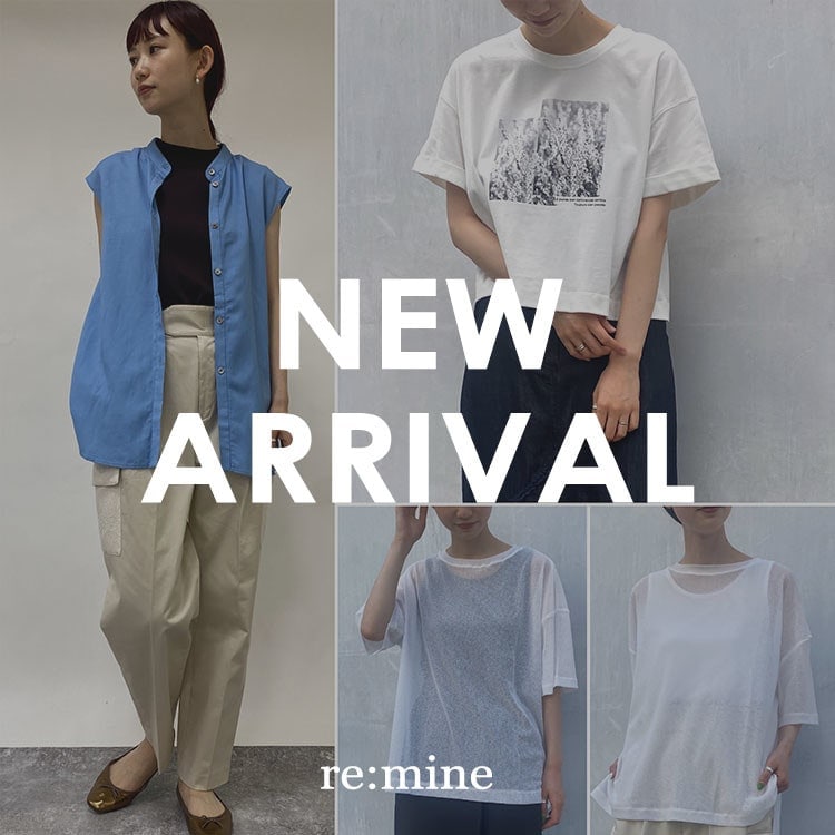 夏のこだわりトレンドトップス入荷！シアー、ショート丈アイテム必見です。【NEW ARRIVAL】