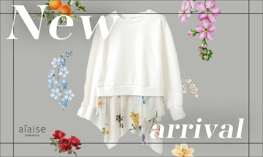 NEW ARRIVAL‐今月の新作アイテムをご紹介