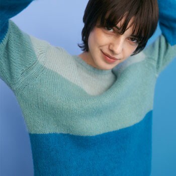 【S SYBILLA】AW 2023 - Winter blue & green -
