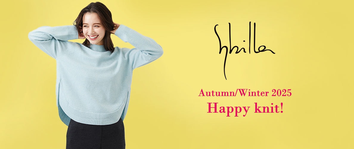Sybilla AW25 Happy knit!