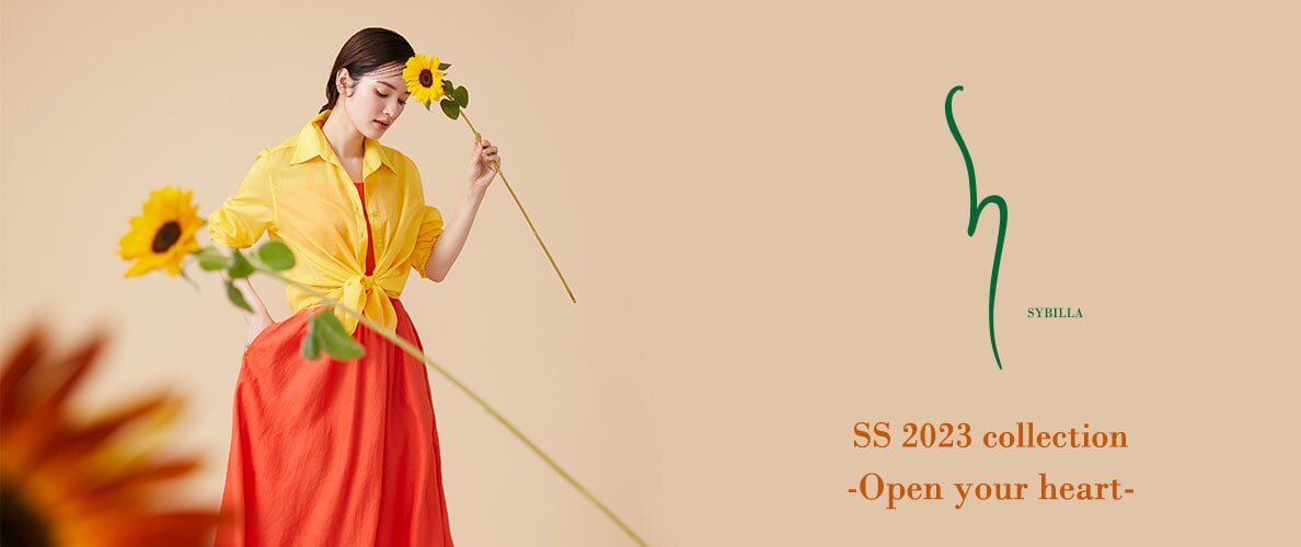 【S SYBILLA】SS 2023 -Open your heart-