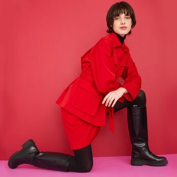 【S SYBILLA】AW 2023 - Strong red -