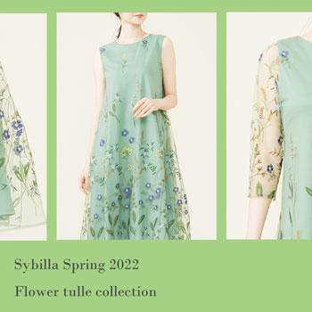 Sybilla Flower tulle collection