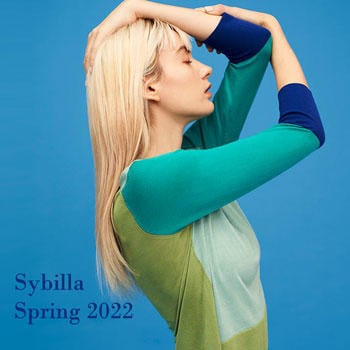 Sybilla Spring 2022 -Color Block Knit-