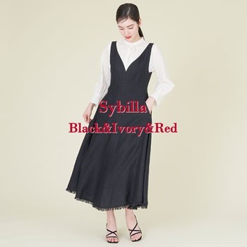 Sybilla Summer Capsule Collection 2022 -Black & Ivory & Red-