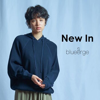 New In／SUVINフーデッドプルオーバー