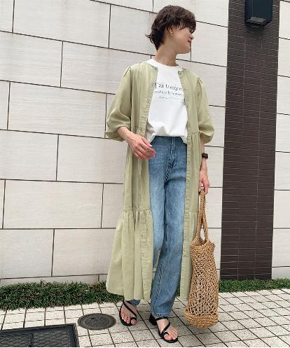 A V V アー ヴェ ヴェ コットンティアードワンピース イトキンオンラインストア