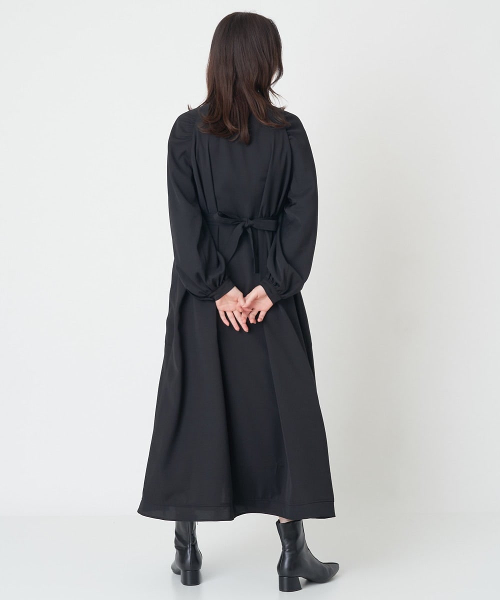 ビックポケットプチハイネックフレアワンピース(ワンピース) | A de  