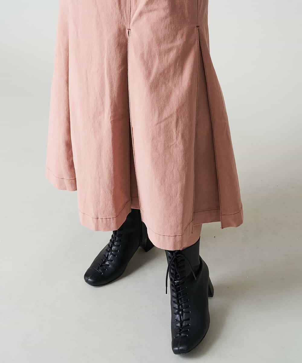 A1EDP19072 A de a.v.v ［SET UP対応］デニムライクカラ―マーメイドキャミワンピース ピンク