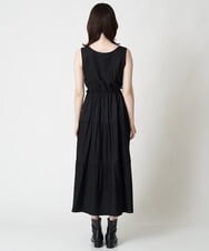 A1EJS63109 A de a.v.v ジャガードボレロ付きティアードワンピ ブラック