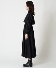 A1EJS63109 A de a.v.v ジャガードボレロ付きティアードワンピ ブラック