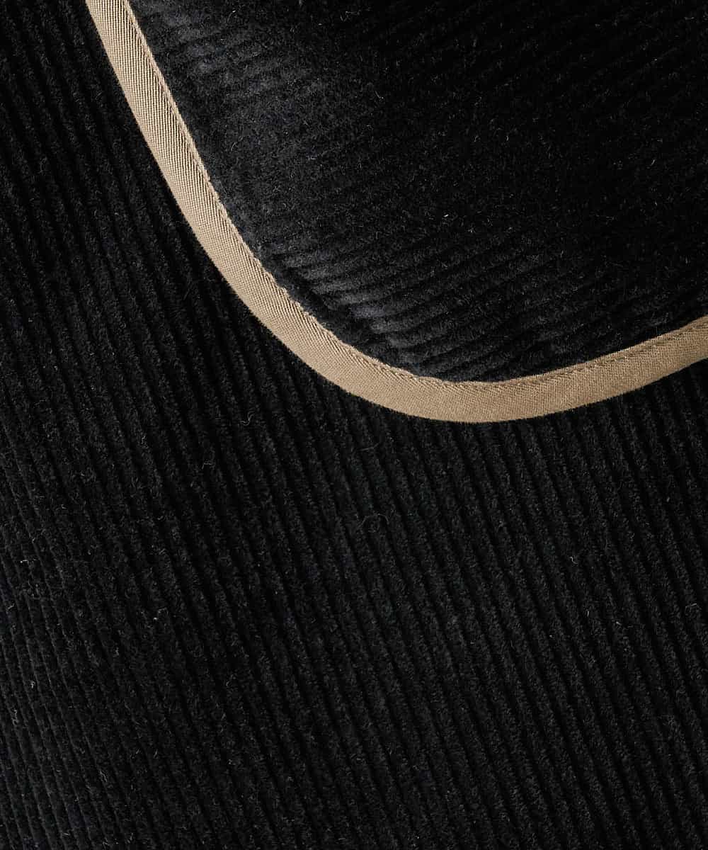 A1HAP08060 A de a.v.v （SET UP対応）配色パイピングコーデュロイスカート カーキ