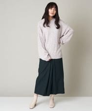 A1HAS12063 A de a.v.v ［SET UP対応］センターボックスタックナロースカート グリーン