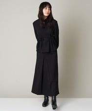 A1HAS12063 A de a.v.v ［SET UP対応］センターボックスタックナロースカート グリーン