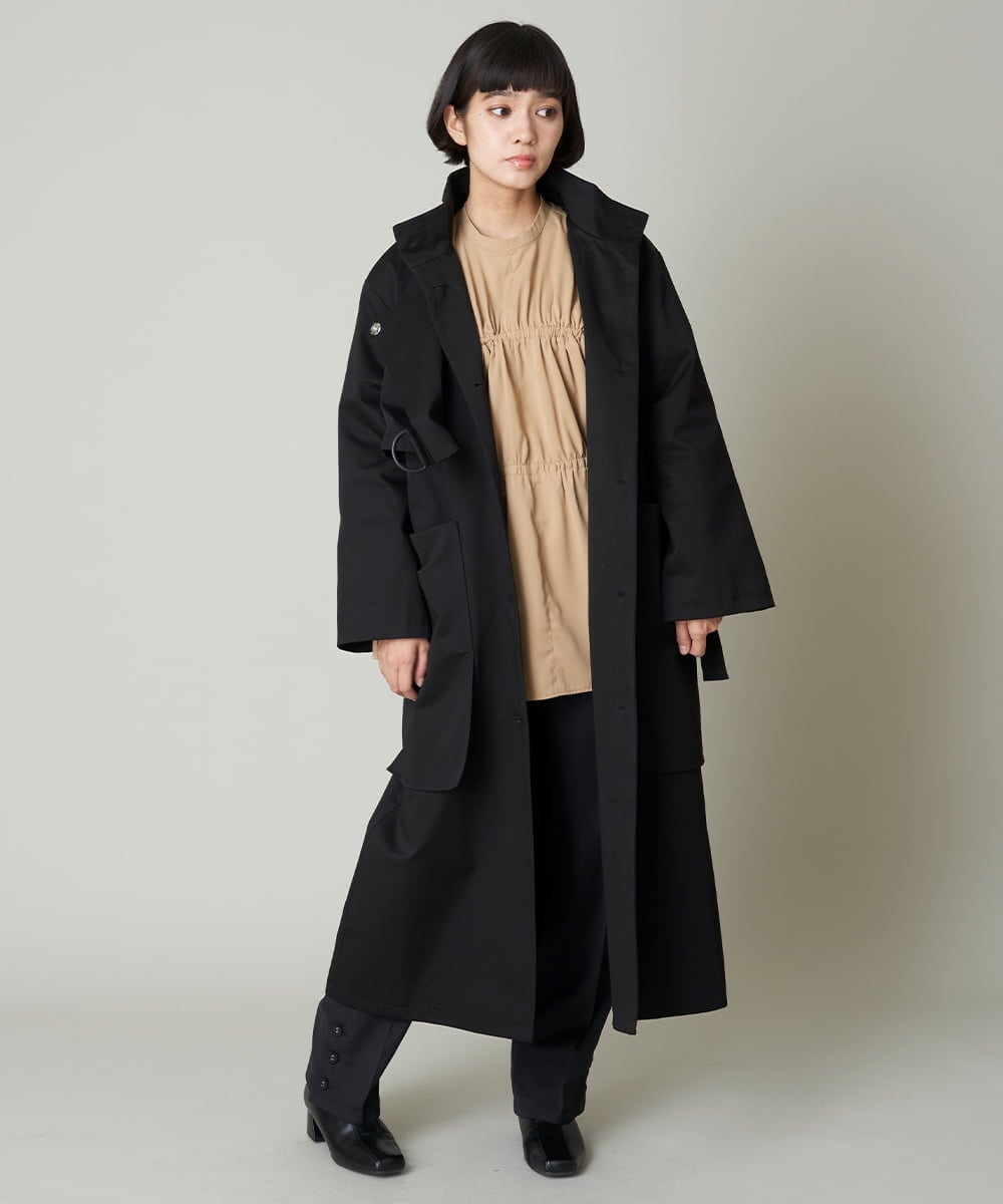 jieda 19aw ウール チェック トレンチコート jieda 19aw ウール チェック トレンチコート（レイヤードビック