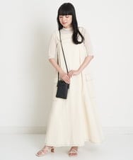A75HS05022 A de a.v.v ポケット付きミニショルダーバッグ ホワイト