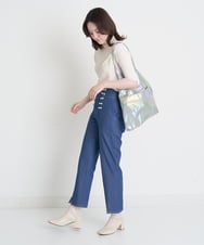 A75JM04022 A de a.v.v オーロラトートバッグ ホワイト