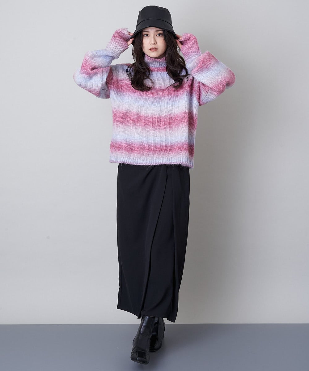 A77AS01022 A de a.v.v リバーシブルバケットハット ブラック