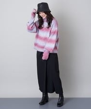 A77AS01022 A de a.v.v リバーシブルバケットハット ブラック
