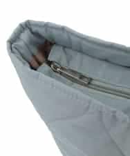 BJCAA11110 MK MICHEL KLEIN BAG(MK ミッシェルクラン バッグ) [ポーチ・チャーム付き/A4収納可]キルティングスクエアトートバッグ グレー