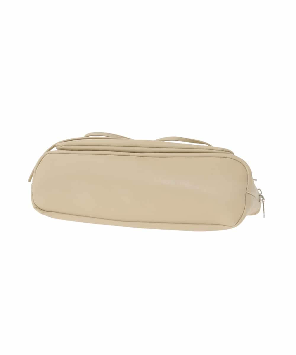 BJCAA13130 MK MICHEL KLEIN BAG(MK ミッシェルクラン バッグ) [チャーム付き]ギャザーリボンショルダーバッグ グリーン