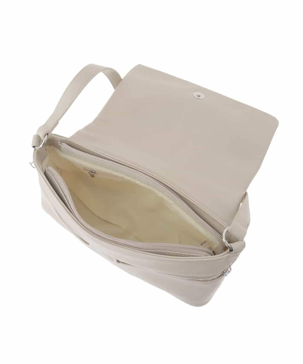 BJCAA13130 MK MICHEL KLEIN BAG(MK ミッシェルクラン バッグ) [チャーム付き]ギャザーリボンショルダーバッグ イエロー