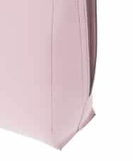 BJCAA17110 MK MICHEL KLEIN BAG(MK ミッシェルクラン バッグ) [軽量/チャーム付き]ウェーブカットステッチショルダーバッグ ピンク