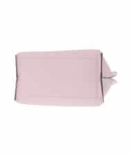 BJCAA17110 MK MICHEL KLEIN BAG(MK ミッシェルクラン バッグ) [軽量/チャーム付き]ウェーブカットステッチショルダーバッグ ピンク