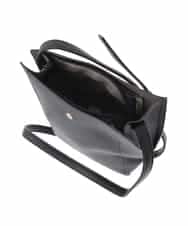 BJCAA17110 MK MICHEL KLEIN BAG(MK ミッシェルクラン バッグ) [軽量/チャーム付き]ウェーブカットステッチショルダーバッグ ピンク