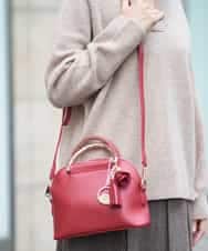 BJCAJ13100 MK MICHEL KLEIN BAG(MK ミッシェルクラン バッグ) 【WEB限定/2WAY】ミニショルダーバッグ パープル