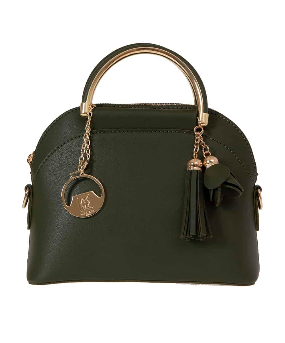 BJCAJ13100 MK MICHEL KLEIN BAG(MK ミッシェルクラン バッグ) 【WEB限定/2WAY】ミニショルダーバッグ カーキ