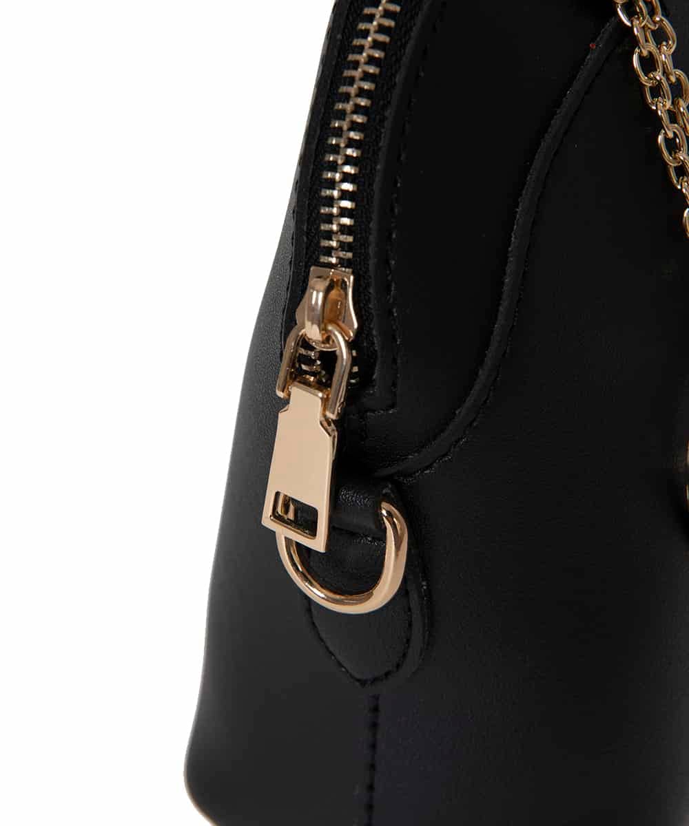 BJCAJ13100 MK MICHEL KLEIN BAG(MK ミッシェルクラン バッグ) 【WEB限定/2WAY】ミニショルダーバッグ ブラック