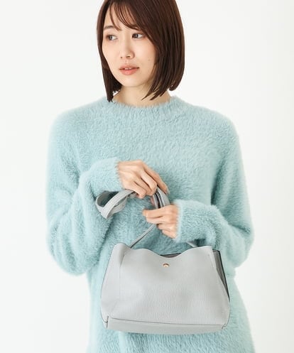 BJCAS12100 MK MICHEL KLEIN BAG 【WEB限定】フェイクレザーミニショルダーバッグ