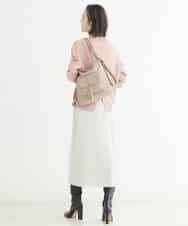 BJCEQ14130 MK MICHEL KLEIN BAG(MK ミッシェルクラン バッグ) 【販売停止】【2WAY】フェイクレザートートバッグ ベージュ