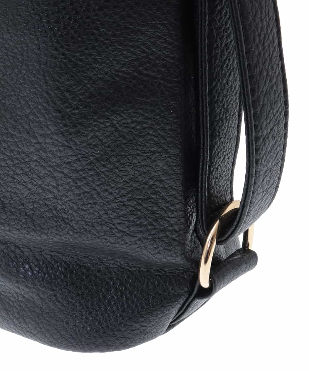 BJCEQ14130 MK MICHEL KLEIN BAG(MK ミッシェルクラン バッグ) 【販売停止】【2WAY】フェイクレザートートバッグ ブラック