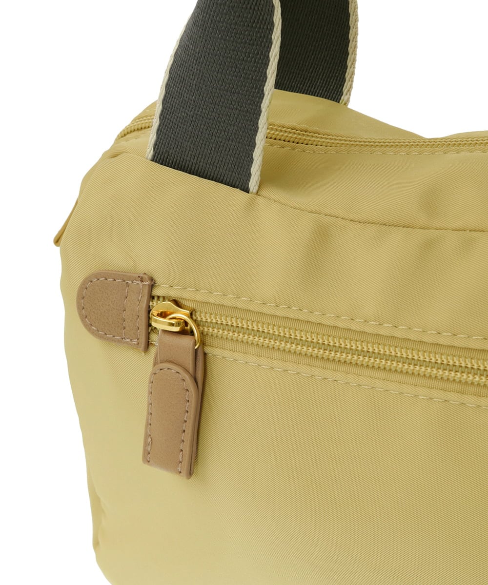 BJCGV60120 MK MICHEL KLEIN BAG(MK ミッシェルクラン バッグ) [2WAY/軽量]コンパクトフォルムトートバッグ カーキ