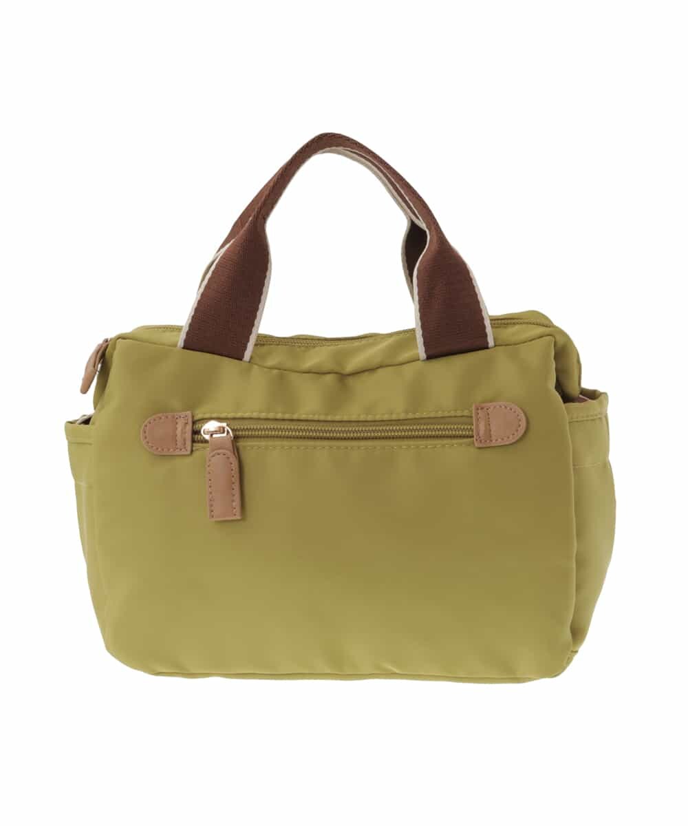 BJCGV60120 MK MICHEL KLEIN BAG(MK ミッシェルクラン バッグ) [2WAY/軽量]コンパクトフォルムトートバッグ カーキ