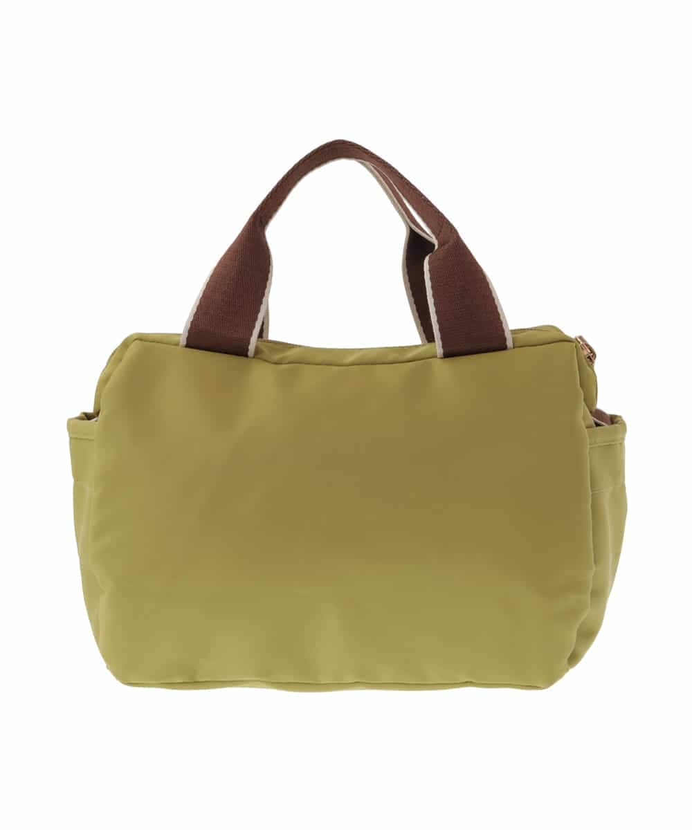 BJCGV60120 MK MICHEL KLEIN BAG(MK ミッシェルクラン バッグ) [2WAY/軽量]コンパクトフォルムトートバッグ カーキ